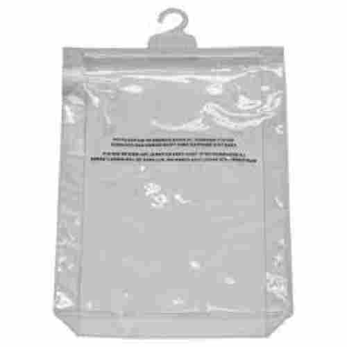 Best Quality Transparent PVC Shirts Packing Hanging Bag With Zipper Closure