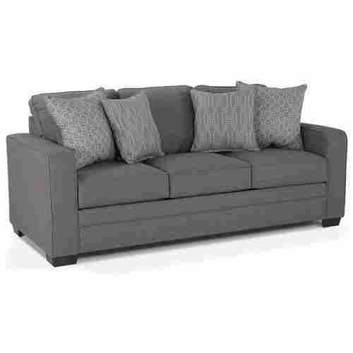 Three Seater Wooden Upholstered Sofa