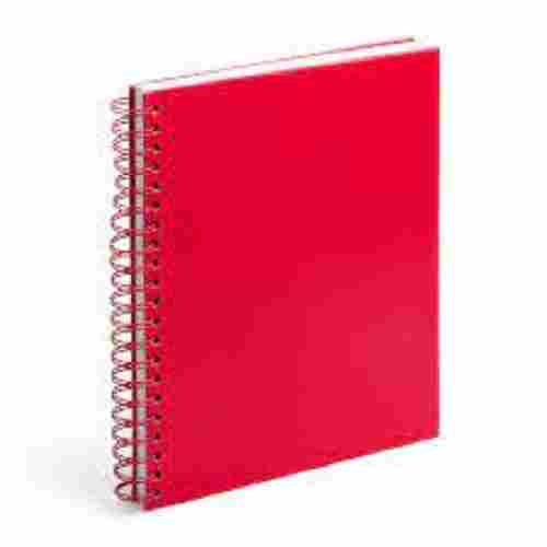 Ozone Treated Chlorine Free Hard Cover Rectangular Plain Spiral Notebook For Office Use
