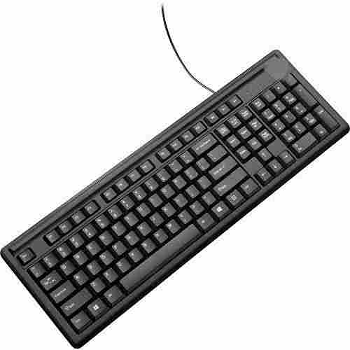 Lightweight Rectangular Plastic Computer Wired Keyboards