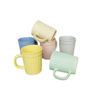 Crack Free Multicolour Ceramic Coffee Mug Set