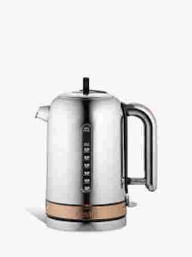 Stainless Steel 1 Liter Capacity 1500 Watt Silver Electric Kettle For Kitchen Use