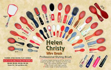 Helen Christy Professional Monofilament Hair Styling Wire Brush