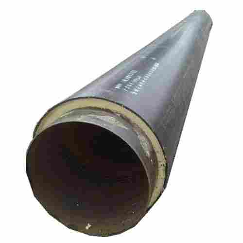 Round Plain Smooth Surface Durable Polyurethane Carbon Steel Pipe Insulation