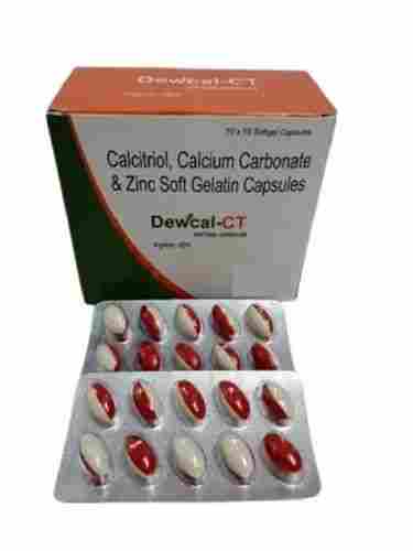 Calcitriol Calcium Carbonate Zinc Soft Gelatin Dewcal-Ct Capsules