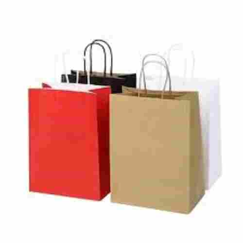 Offset Printing Rope Handle Security Disposable Plain And Simple Paper Bags