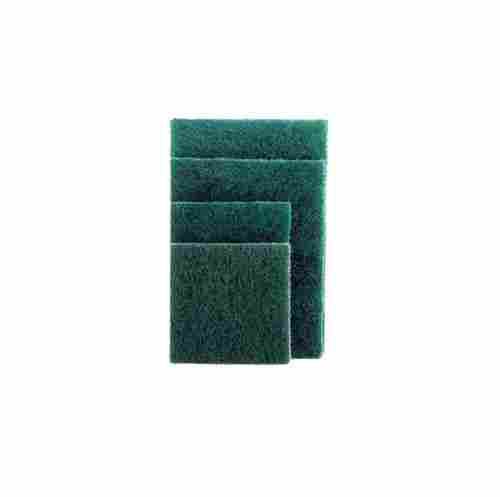 Multipurpose Household Cleaning Polyester Green Scrub Pads For Kitchen, Bathroom, Toilet