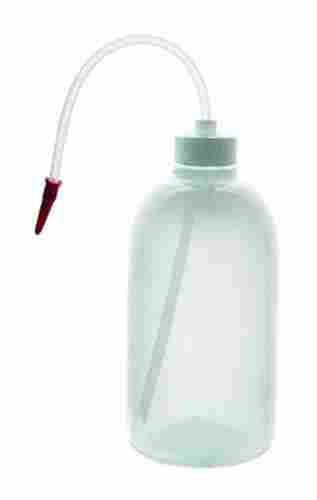 500 Ml Volume 99% Pure Translucent Tube Structure Plastic Wash Bottle