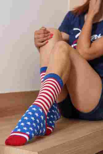 American Flag Designer Socks for Men & Women (5 Pairs Pack)