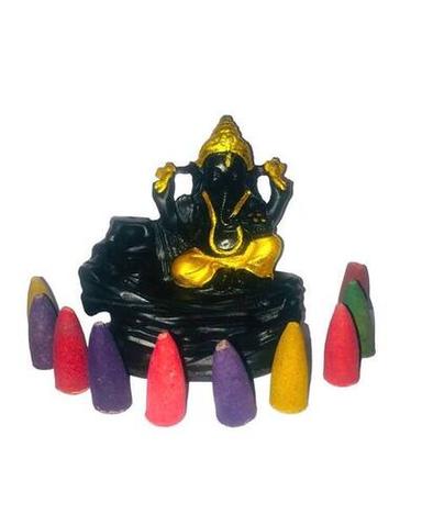 Indian Ganesh Ji Smoke Fountain Statue