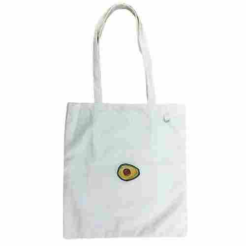 Premium Quality White Embroidery Tote Bag