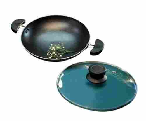 The Chef Story Everyday Non Stick Idli Appa Chetty With Glass Lid 23cm