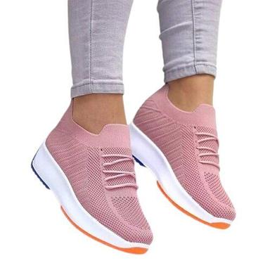 Washable Pink Fashionable Ladies Casual Shoes