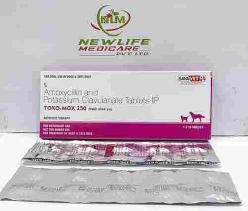 Toxomox 250 Mg Tablets For Veterinary Hospital