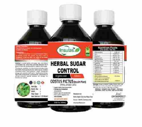 Herbal Sugar Control Costus Pictus Spiral Ginger Juice
