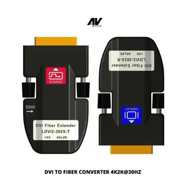 DVI to Fiber Converter 4K2K@30Hz