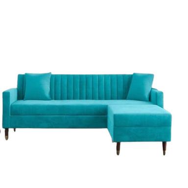 Contemporary Design Fabric L Shape Sofa Set