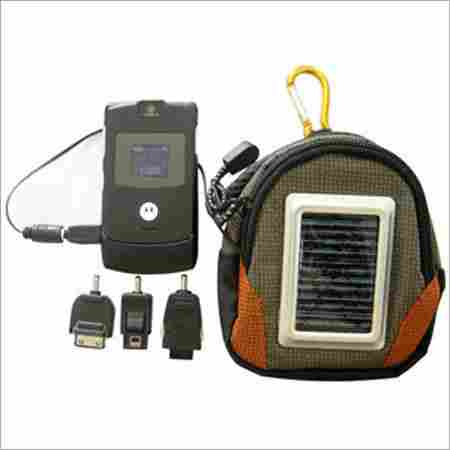 Solar Mobile Charger With Waist Bag
