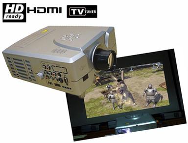HDMI Projector with TV Tuner Function
