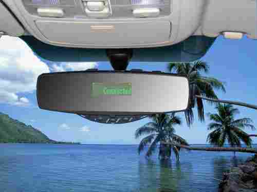 Bluetooth Rear View Mirror Handsfree Car Kit