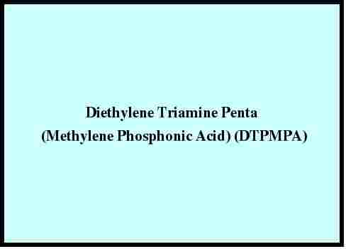 Diethylene Triamine Penta (Methylene Phosphonic Acid) (Dtpmpa)