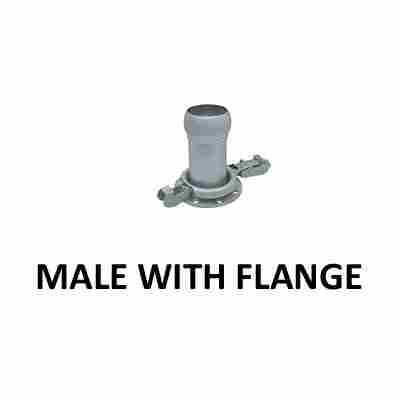 Bauer Coupling Male With Flange