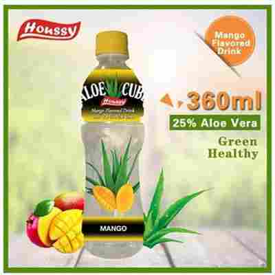 Fresh Aloe Vera Cube Drink Houssy (360ml)