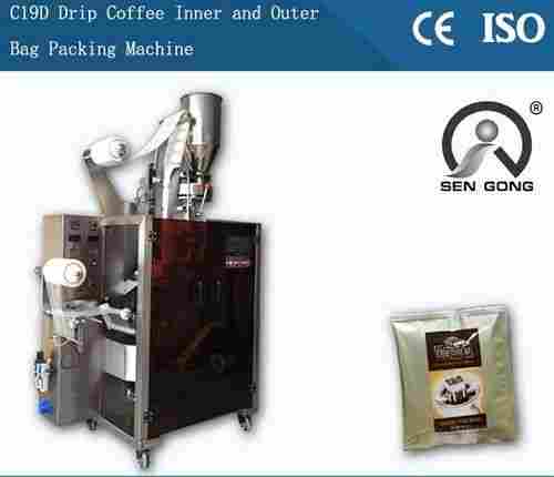 Indonesia Java Drip Coffee Packaging Machine By Ultrasonic Sealing