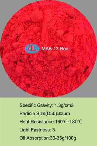 MAB-13 Red Fluorescent Pigment For plastics