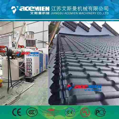 PVC PMMA ASA Synthetic Resin Tile Production Line
