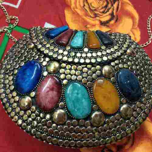 Party Ethnic Metal Clutches