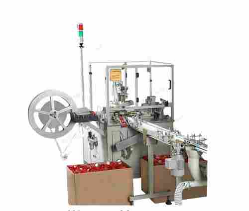 Wadding Insert Machines For Cutting And Fixing Liners In Closures