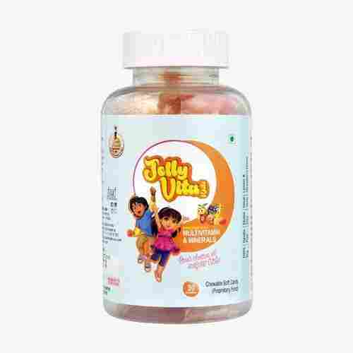 Kids Gummy Multivitamin And Minerals Jelly Candy