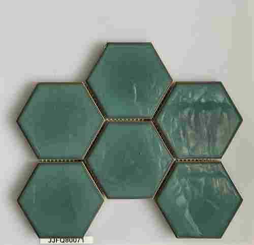Hexagonal Ceramic Mosaic