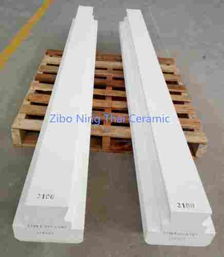 High Density Fused Silica Flat Arch Cover Block Used In Float Glass Kiln