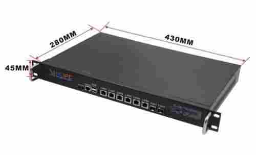 HCIPC B205-2 HCL-SB75-6L2FSPB 82583V/82574L 6LAN 1U Router (Intel)