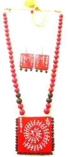 Festive Collections Of Handmade Unique Designs Of Terracotta Necklace Sets