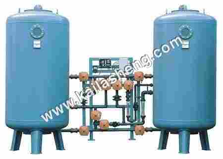 industrial water softening plant