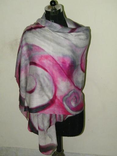 Handspun Printed Pashmina Shawls