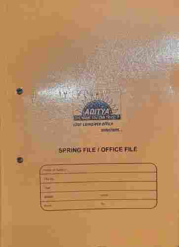 Rectangular Shape Spring File For Office
