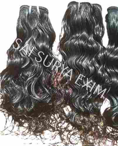 Natural Black Indian Remy Temple Human Hair Extensions