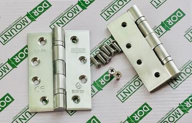 Stainless Steel 304 Ball Bearing Hinges With 0.2Mm Tolerance Length: 4 Inch (In)