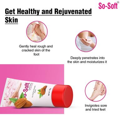So-Soft Foot Repair Cream With 4 Natural Active Ingredients Age Group: For Adults