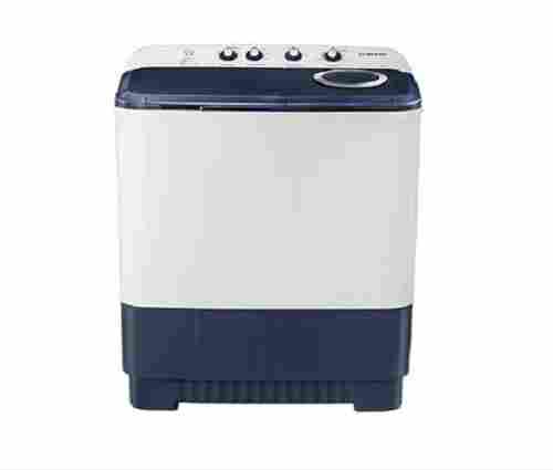 White And Navy Blue Gray Domestic Washing Machine Semi Automatic With Hexa Storm 9.5kg