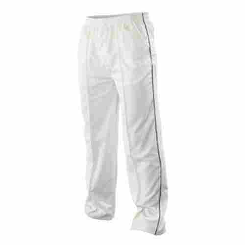 Lycra Sports Wear White Cricket Pant For Men