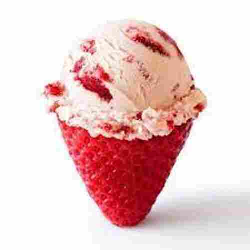 Soft And Creamy Textured Delicious Sweet Flavored Strawberry Ice Cream