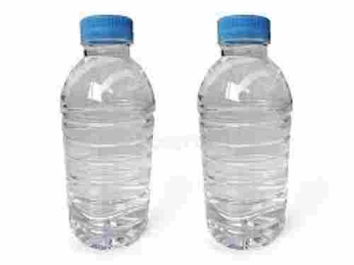 500 Ml 4-7 Cm Height Screw Cap Round Shape Transparent Drinking Water Bottle