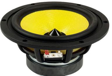 17 Cm Size Plastic Cabinet Material Round Stereo Audio Speaker For Car