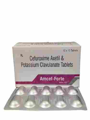 Cefuroxime Axetil +Clavulanate Amcef-Forte Tablet