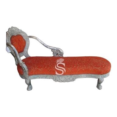 Durable and Weather Resistant Silver Carved Loungers